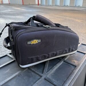 Topeak MTX DX Bag Quick Track Rear Mount Tour Pack Mountain Cargo Rack Pannier